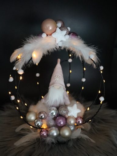 Wichtelkugel
Led-Kugel Weihnachten
Led-Kugel weihnachtlich dekoriert