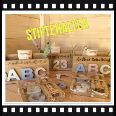Diy Stiftebox
Schreibtischorganizer
Stiftehalter aus Klötzchen