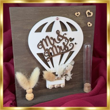 dekoratives Hochzeitsgeschenk, Geldgeschenk zur Hochzeit